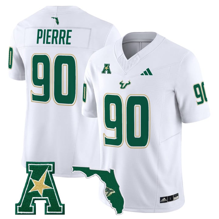 Jason Pierre Jersey #90 South Florida Bulls 2025 Limited Stitched