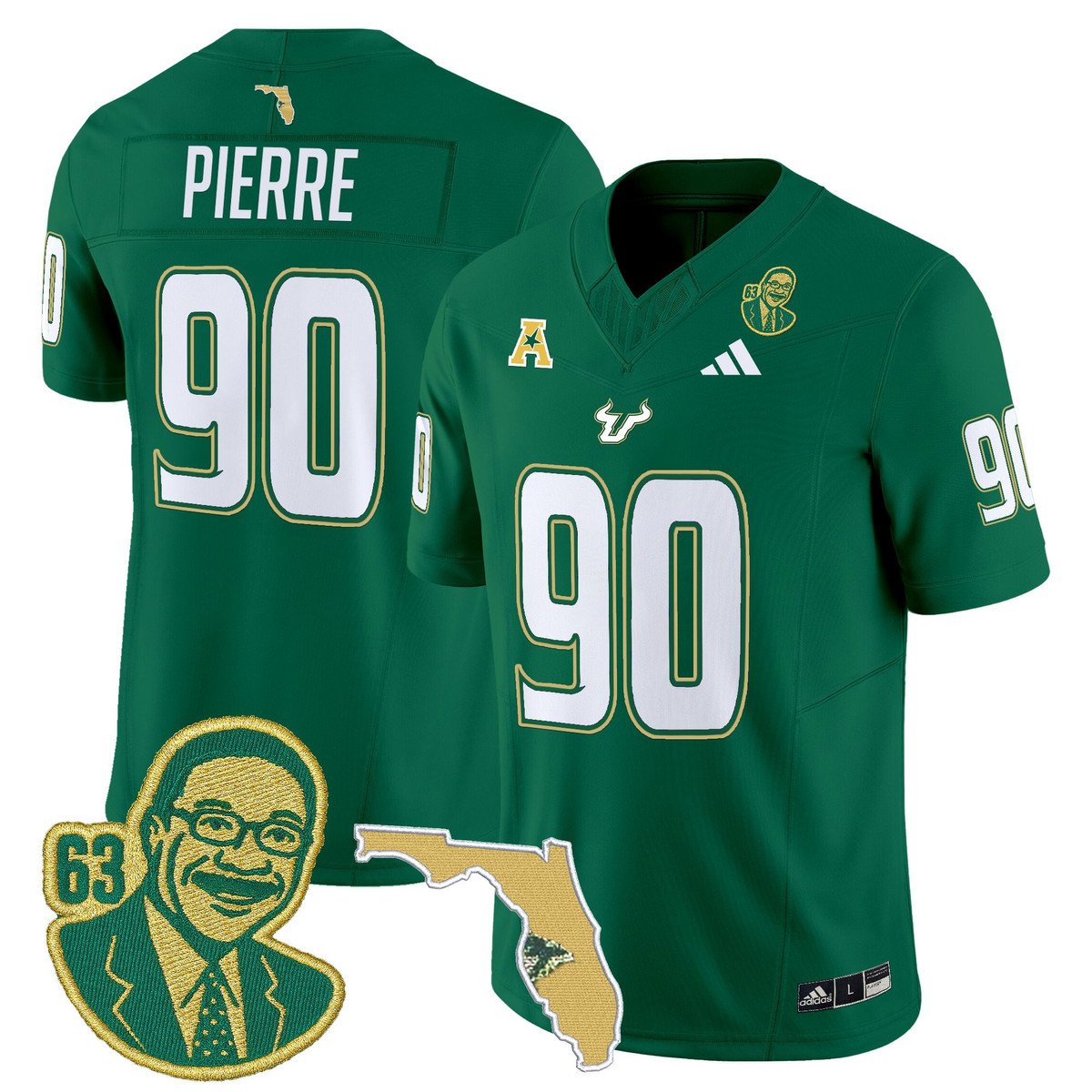 Jason Pierre Jersey #90 South Florida Bulls Lee Roy Selmon Legacy