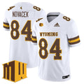 Jay Novacek Jersey #84 Wyoming Cowboys 2025 Vapor Limited Stitched