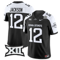 Jaylon Jackson Jersey #12 Iowa State Cyclones 2025 Limited Stitched Black Alter