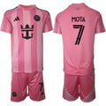 Jean Mota Jersey #7 Inter Miami CF Pink Home 2025 - 26 Soccer Suit