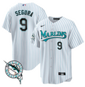 Jean Segura Jersey #9 Miami Marlins Throwback Cool Base All Stitched