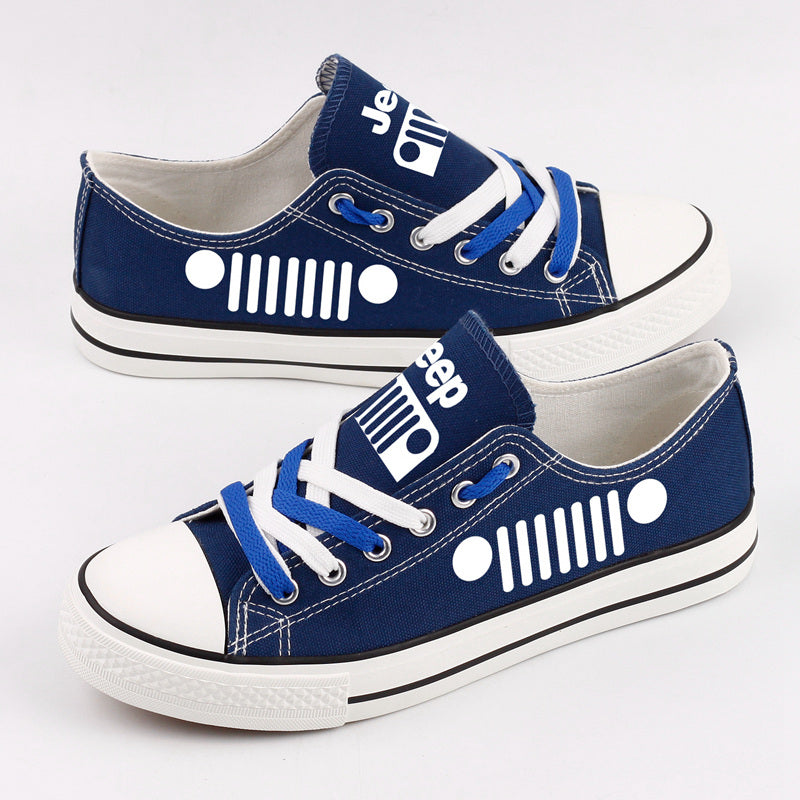 Jeep 1 Canvas Sneakers Shoes For Men Women Fans