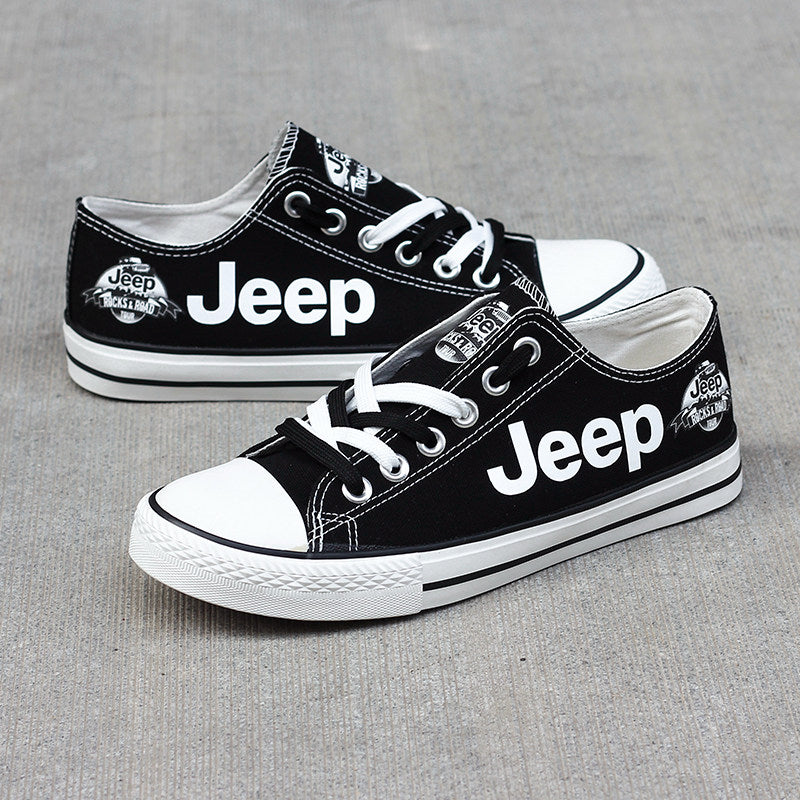 Jeep 1 Canvas Sneakers Shoes For Men Women Fans