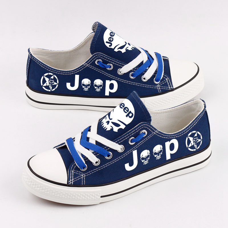 Jeep 1 Canvas Sneakers Shoes For Men Women Fans