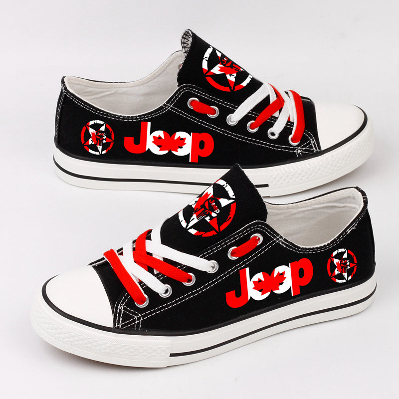 JEEP Canada Canvas Sneakers Shoes For Men Women Fans