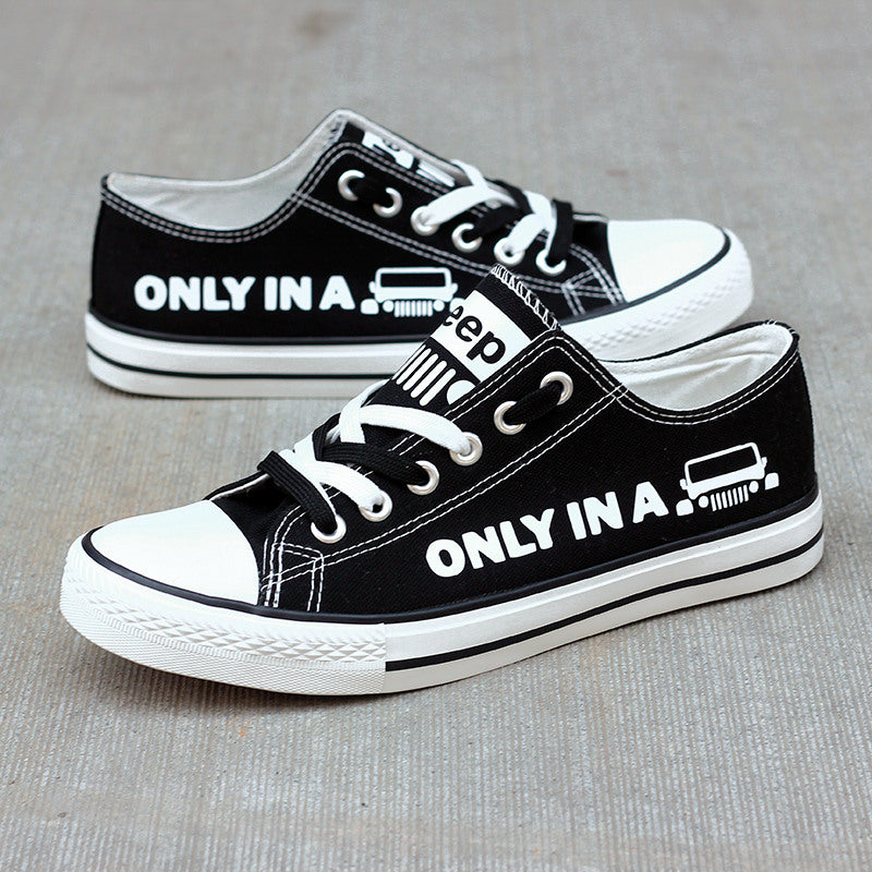 Jeep Poland Canvas Sneakers Shoes For Men Women Fans