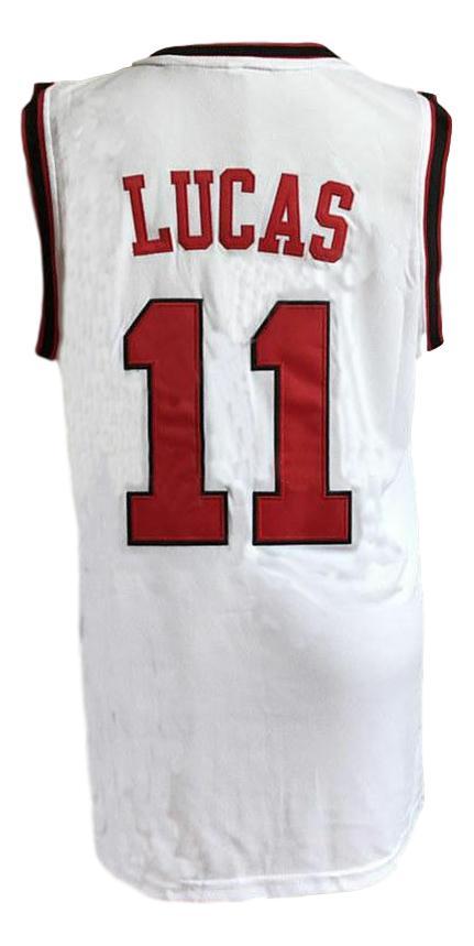 Jerry Lucas Jersey #11 Ohio State College Basketball White