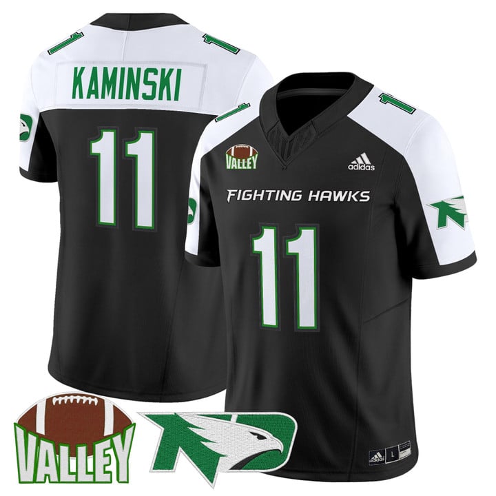 Jerry Kaminski Jersey #11 North Dakota Fighting Hawks 2025 Stitched
