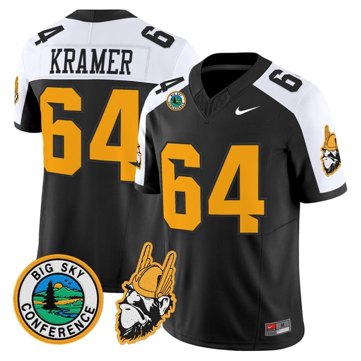 Jerry Kramer Jersey #64 Idaho Vandals 1975 Throwback Limited Stitched