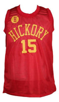Jimmy Chitwood Jersey #15 Hickory Hoosiers Basketball Red
