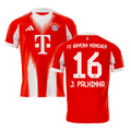 Joao Palhinha 16 Bayern Munich 2025-26 Home Jersey – Red