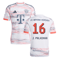 Joao Palhinha #16 Bayern Munich 2025-26 Away Men Jersey – White