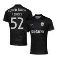 João Simões 52 Sporting CP 2025-26 Away Match Jersey – Black