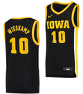 Joe Wieskamp Jersey Iowa Hawkeyes College Basketball Black Swingman #10