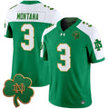 Joe Montana Jersey #3 Notre Dame 2025 Vapor Limited V3 Stitched
