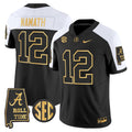 Joe Namath Jersey #12 Alabama Crimson Tide 2025 Vapor Stitched