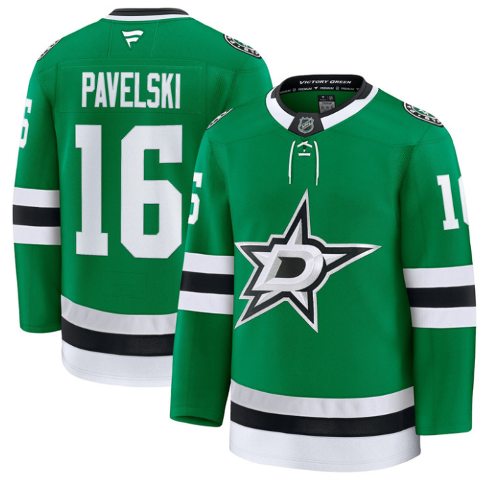 Joe Pavelski Jersey #16 Dallas Stars Premium All Stitched Black