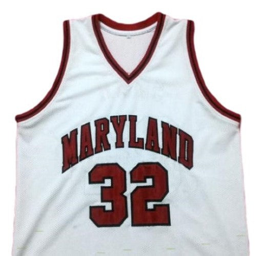 Joe Smith Jersey #32 Maryland College Basketball New Sewn White