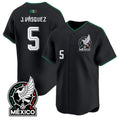Johan Vásquez Jersey #5 Mexico 2026 National Team Vapor Baseball Stitched