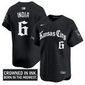 Jonathan India Jersey #6 Kansas City Royals Gothic Crown Edition Vapor Stitched