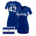 Jonathan Loáisiga Jersey #43 Nicaragua 2026 World Baseball Dress Stitched