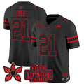 Jordan Lyle Jersey #21 Miami Hurricanes Stranger Things Edition Vapor Stitched