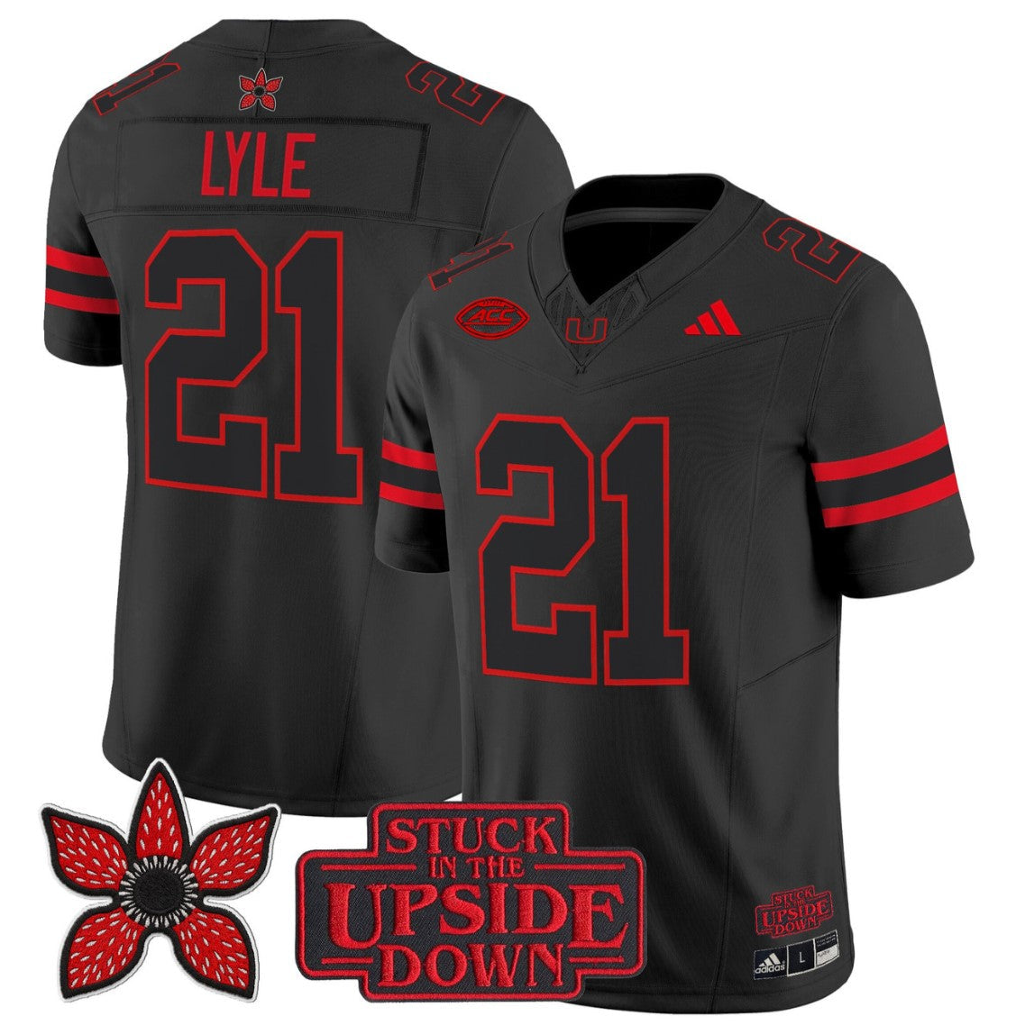 Jordan Lyle Jersey #21 Miami Hurricanes Stranger Things Edition Vapor Stitched