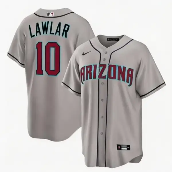 Jordan Lawlar Jersey #10 Diamondbacks Vapor Premier Limited All Stitched