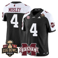 Jordan Mosley Jersey #4 Mississippi State Bulldogs 2025 Egg Bowl Stitched