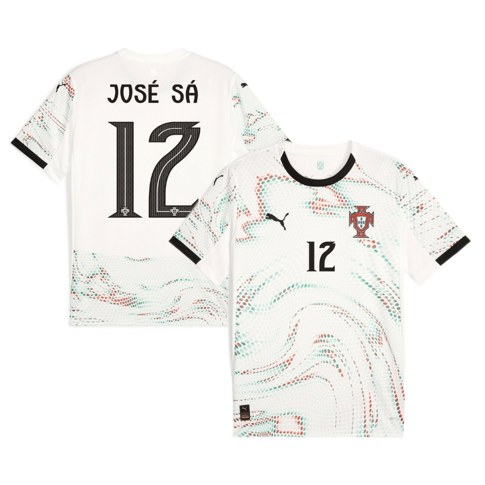 José Sá 12 Portugal National Team 2025-26 Away Men Jersey – White