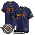 José Altuve Jersey #27 Houston Astros 2025 City Connect Vapor Premier Limited Stitched