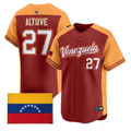 Jose Altuve Jersey #27 Team Venezuela 2026 World Baseball Stitched