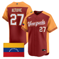 Jose Altuve Jersey #27 Team Venezuela  World Baseball Classic 2026 Stitched