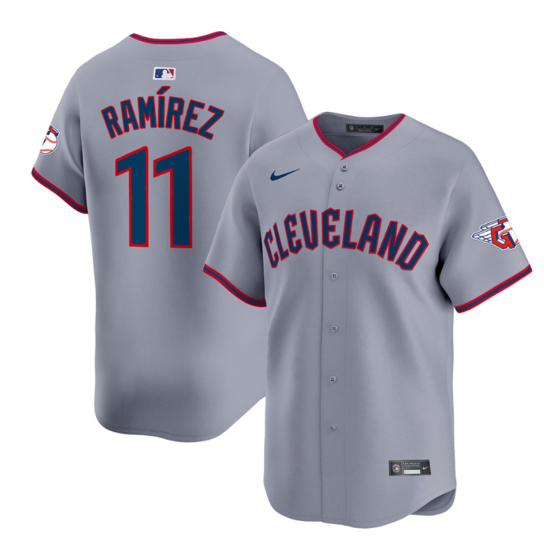 José Ramírez Jersey #11 Cleveland Guardians 2025 Vapor Premier Limited All Stitched
