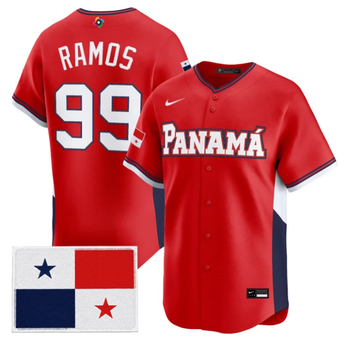 Jose Ramos Jersey #99 Team Panama 2026 World Baseball Classic Stitched