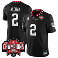 Josh McCray Jersey #2 Georgia Bulldogs SEC Champions Patch Stitched