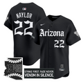 Josh Naylor Jersey #22 Arizona Diamondbacks Gothic Desert Fang Edition