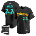 Josh Naylor Jersey #22 Arizona Diamondbacks Graffiti Desert Ink Edition