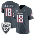 Joshua Meredith Jersey #18 Washington State Cougars 2025 V2 Vapor Stitched