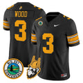 Joshua Wood Jersey #3 Idaho Vandals 1975 Throwback Limited Stitched