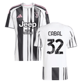 Juan Cabal 32 Juventus 2025-26 Home Men Jersey – White