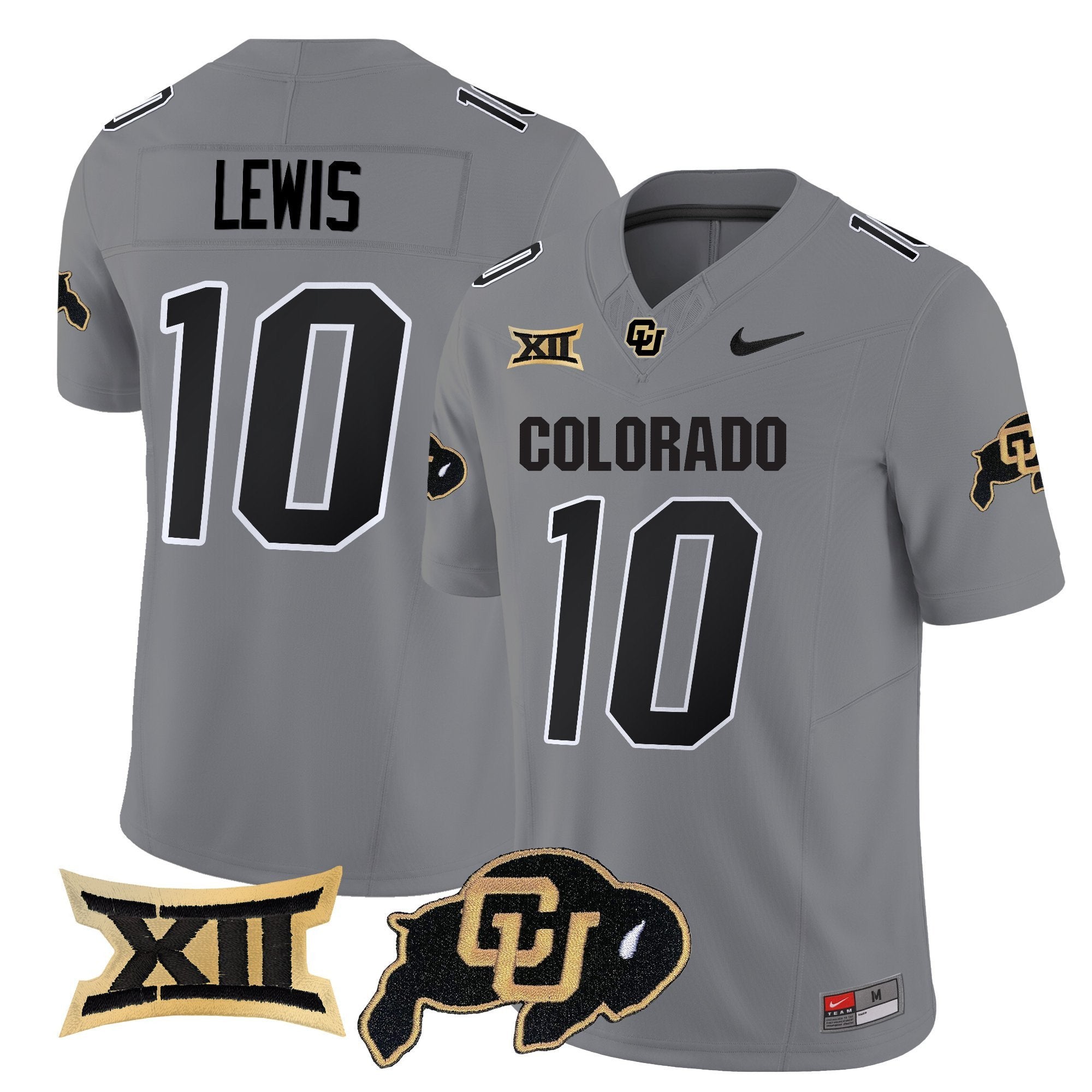 Julian Lewis Jersey #10 Colorado Buffaloes 2025 Vapor Limited Stitched