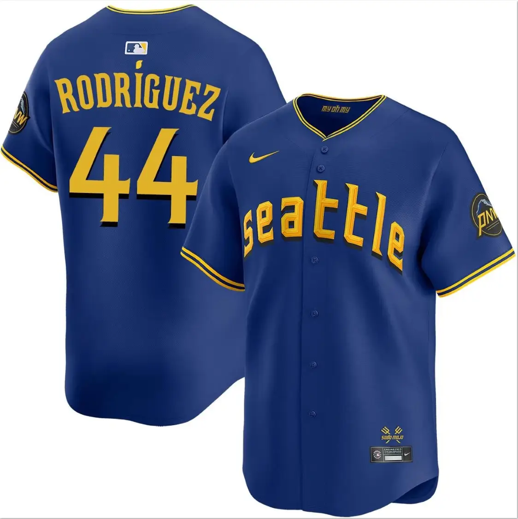 Julio Rodríguez Jersey #44 Mariners Vapor Premier Limited All Stitched