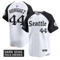 Julio Rodríguez Jersey #44 Seattle Mariners Deep Sea Gothic Edition Limited Stitched