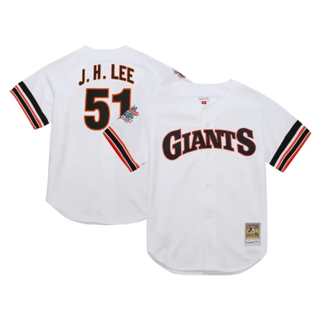 Jung Hoo Lee Jersey #51 San Francisco Giants All Stitched White