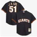 Jung Hoo Lee Jersey #51 San Francisco Giants All Stitched Black