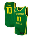 Kwame Evans Jersey #10 Oregon Ducks NIL Basketball Green