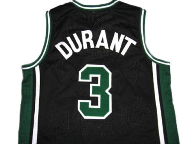 Kevin Durant Jersey #3 Montrose Christian Basketball New Sewn Black