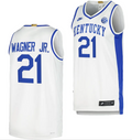 Kentucky Wildcats Dajuan Wagner Jr Jersey #21 Limited Retro Basketball White 2023-24 (Copy)